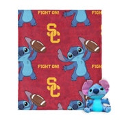 USC Trojans Stitch Hugger Plush and Blanket